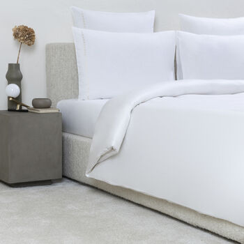 Houndstooth Embroidery Duvet Cover