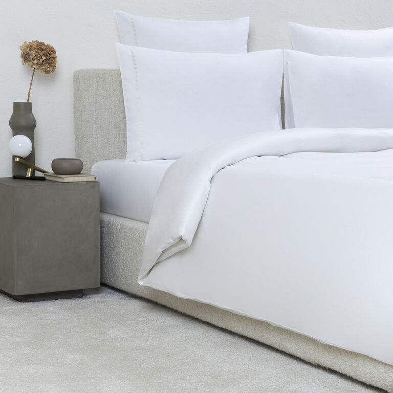 slide 2 Houndstooth Embroidery Duvet Cover